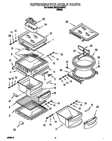 Refrigerator shelf