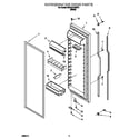 Bauknecht 3XKGN7050F01 refrigerator door diagram