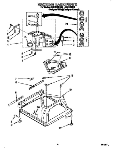 Machine base