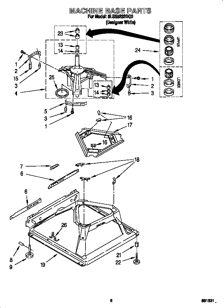 Machine base