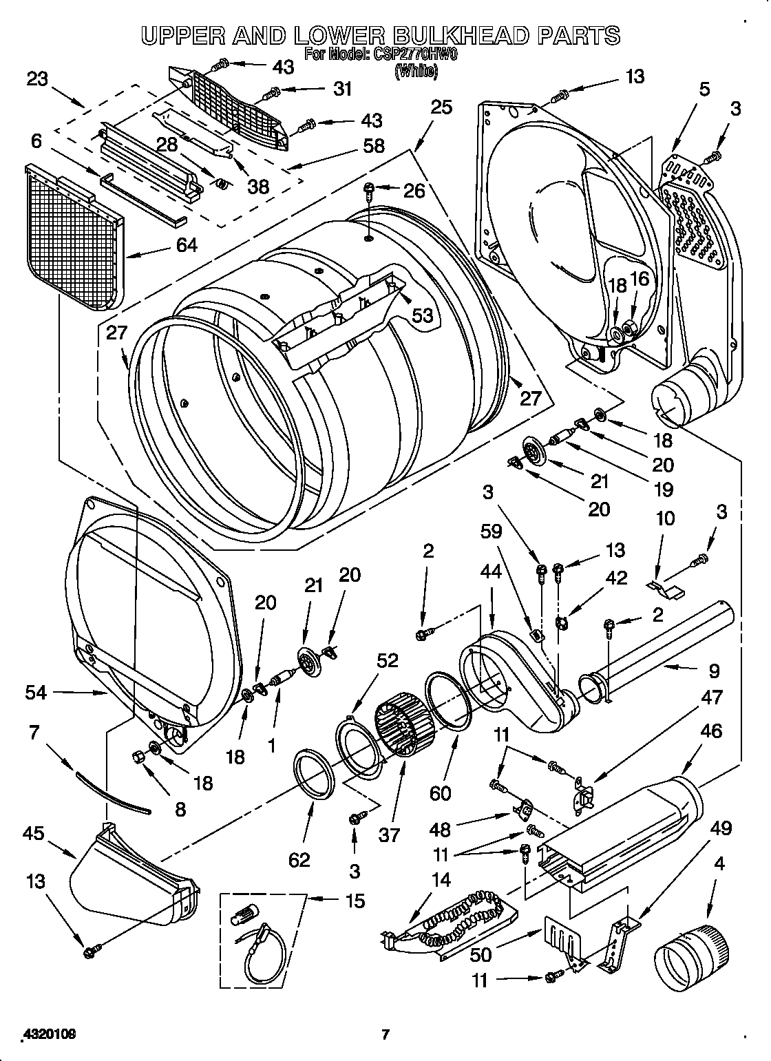 UPPER AND LOWER BULKHEAD