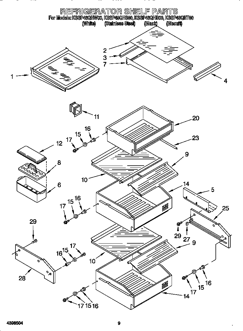 REFRIGERATOR SHELF