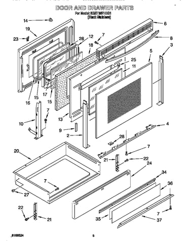 Door and drawer