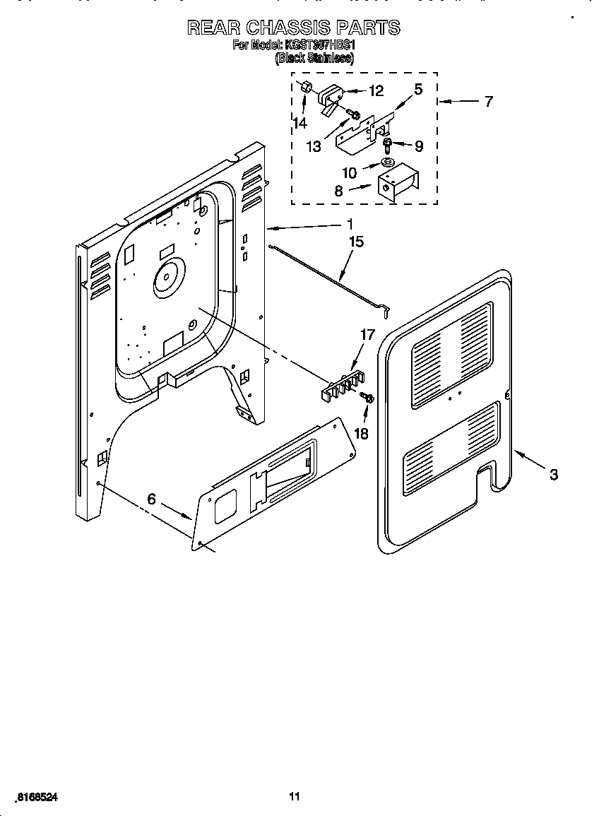 Rear chassis