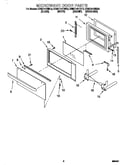 Microwave door