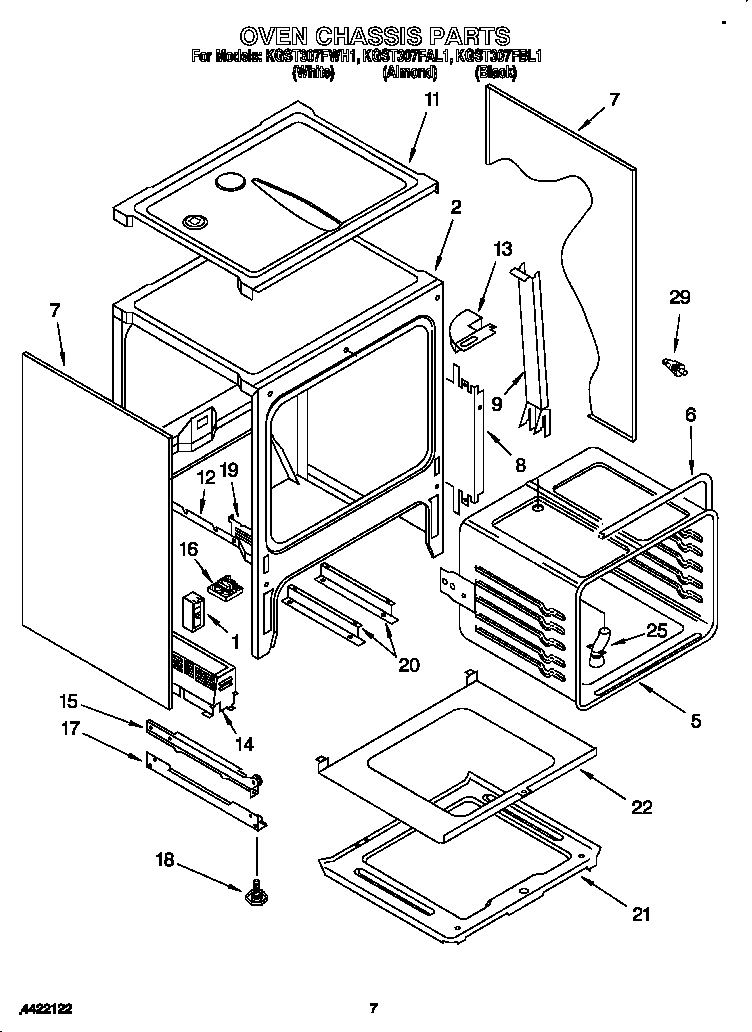 OVEN CHASSIS