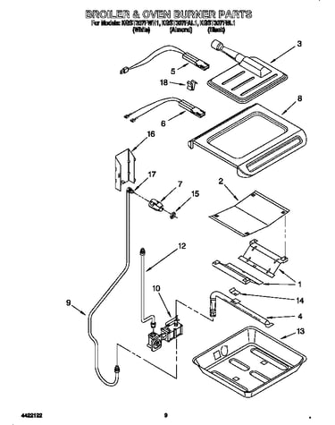 Broiler and oven burner