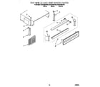 KitchenAid KSSS42MHT00 top grille and unit cover diagram