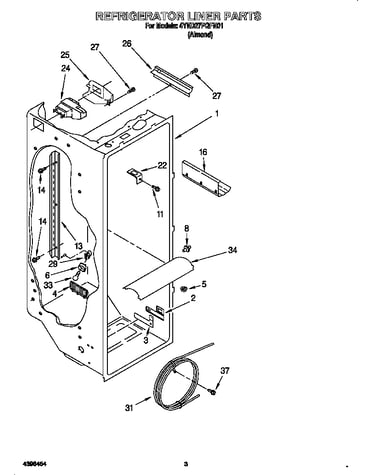 Refrigerator liner