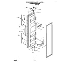 Whirlpool 4YED27PQFN01 freezer door diagram