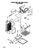 Lower unit and tube