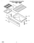 Drawer and broiler