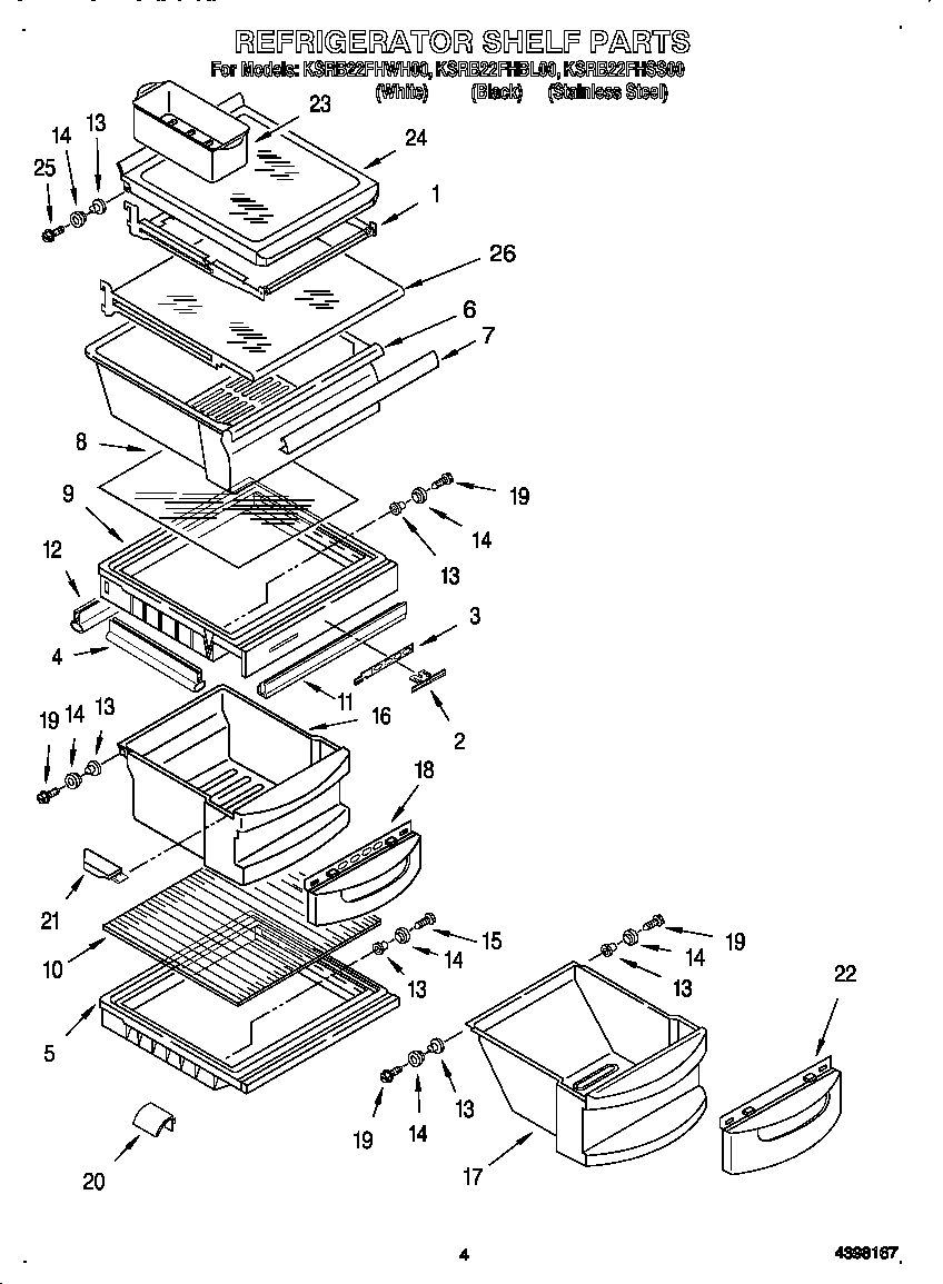 Refrigerator shelf