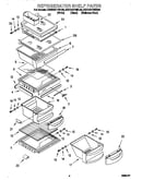 Refrigerator shelf