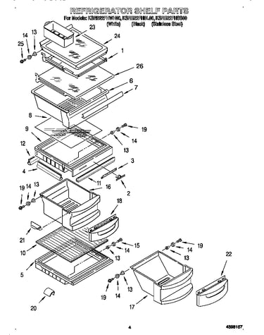 Refrigerator shelf