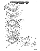 Refrigerator shelf
