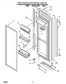 Refrigerator door