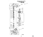 Whirlpool LSR5121HQ0 gearcase diagram