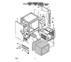KitchenAid KERC607HBS1 oven chassis diagram