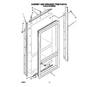 KitchenAid KBLC36MHS00 cabinet and breaker trim diagram