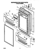 Refrigerator door