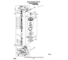 Whirlpool 3LBR6132EQ1 gearcase diagram