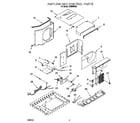 Crosley CAH8WR00 air flow and control diagram