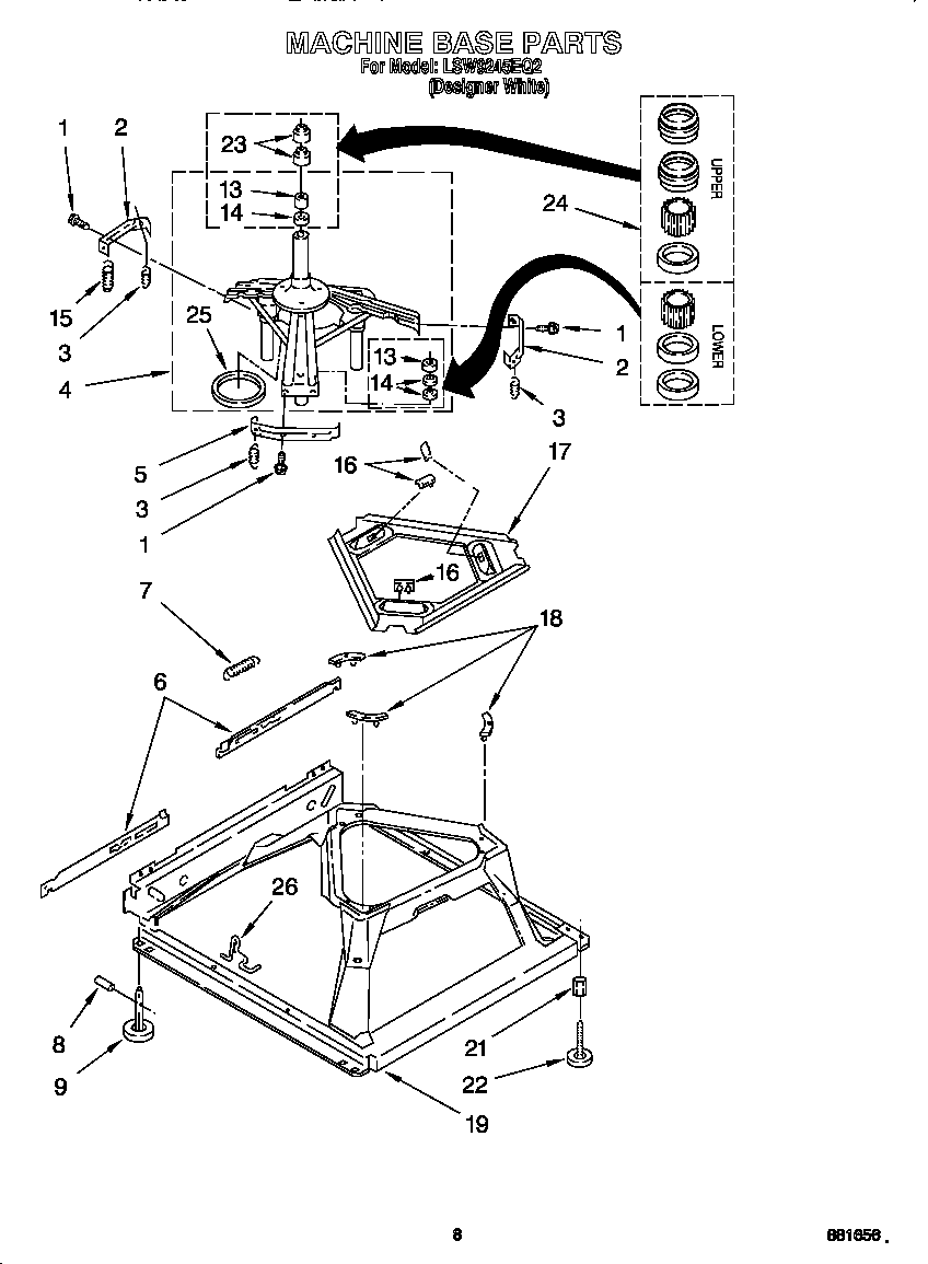 Machine base