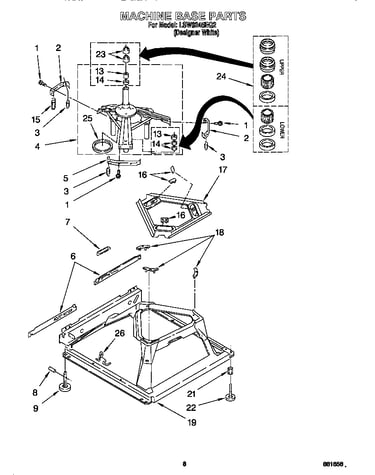 Machine base