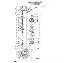 Whirlpool LSW9245EQ2 gearcase diagram