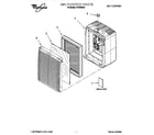 Whirlpool AP15030H0 air purifier diagram