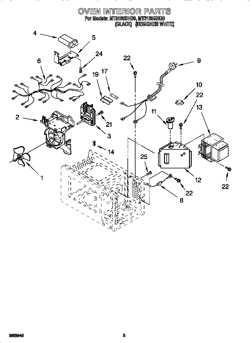 Oven interior