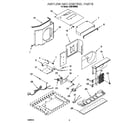 Crosley CAH12WR00 air flow and control diagram