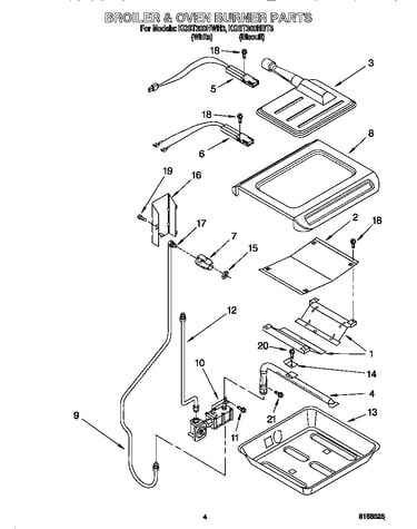 Broiler and oven burner