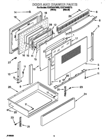 Door and drawer