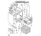 Whirlpool GY396LXGZ2 oven chassis diagram