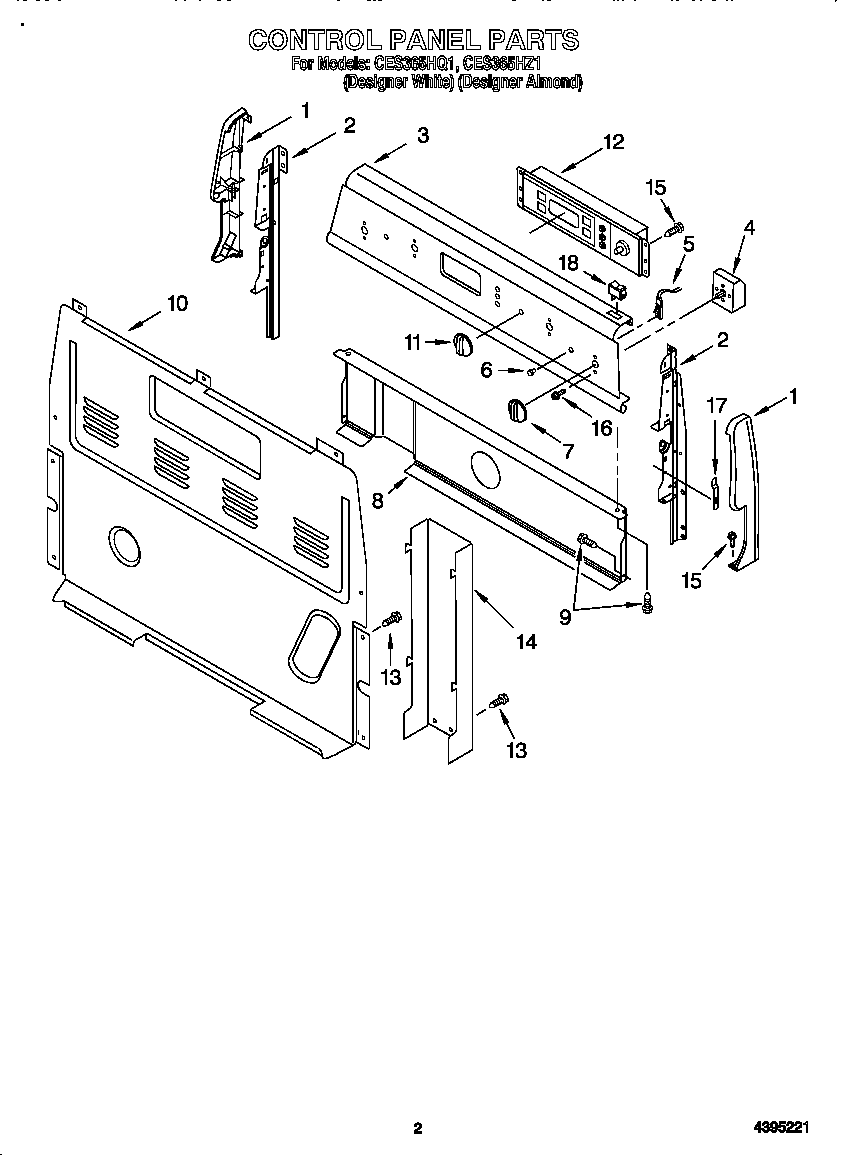 Control panel