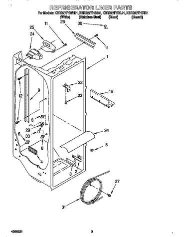 Refrigerator liner