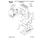 Whirlpool 4AD50J0 air flow and control diagram