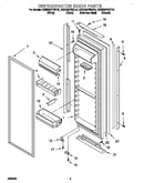 Refrigerator door
