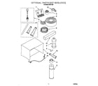 Whirlpool RA71G0 optional parts (not included) diagram
