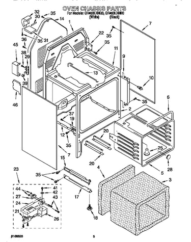Oven chassis