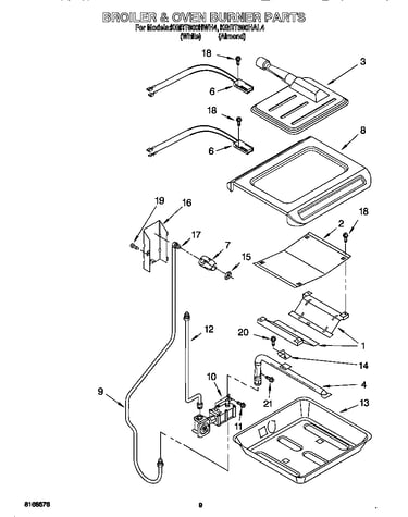 Broiler and oven burner