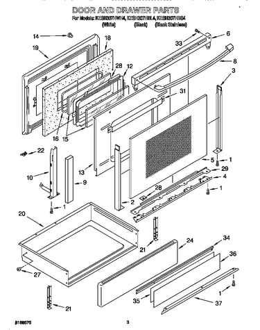Door and drawer
