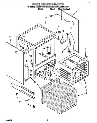 Oven chassis