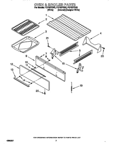 Oven and broiler