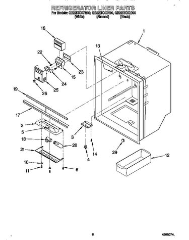 Refrigerator liner