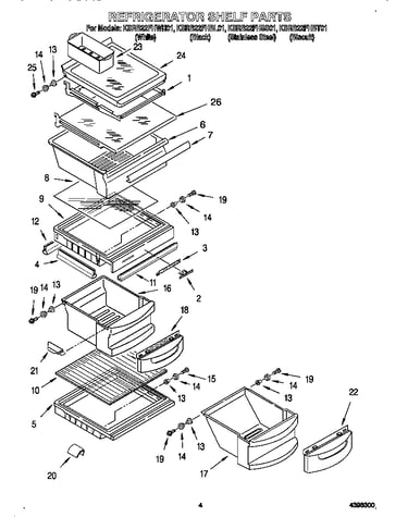 Refrigerator shelf
