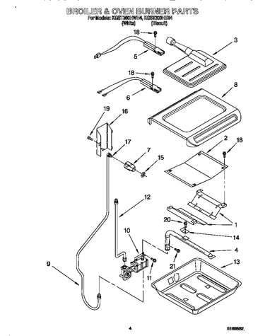 Broiler and oven burner