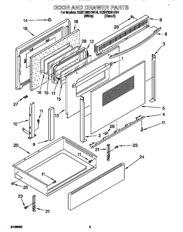 Door and drawer